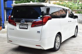 Toyota Alphard 2.5 GF Package ปี 2020 วิ่ง 4x,xxx km สีขาว เครื่องยนต์เบนซิน Hybird 