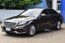 Mercedes Benz C180 Exclusive (W205) สี Saddle Brown Metallic ปี 2015 เช็คประวัติศูนย์ Benz Thailand